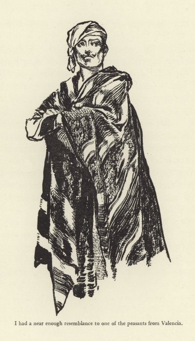 I Had a Near Enough Resemblance to One of the Peasants from Valencia by René Bull